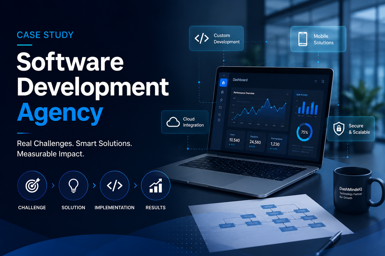 Software Development Agency Case Study | DashMindsIQ