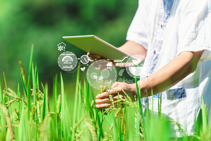 Precision agriculture and farm technology