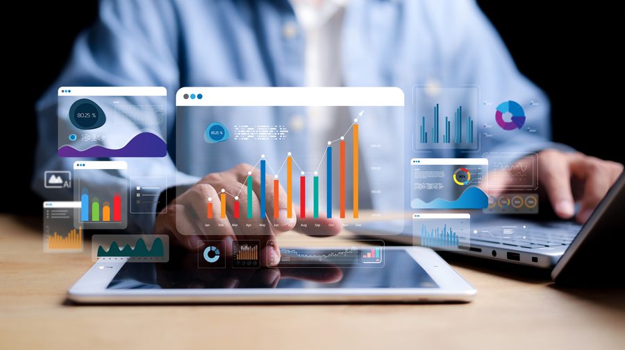 Data analytics dashboards and reporting